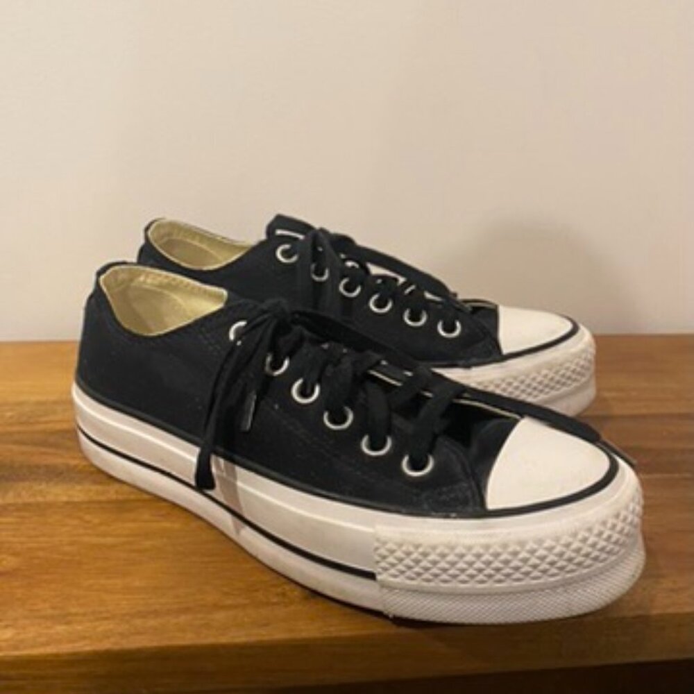 Converse Low top Platform (black)